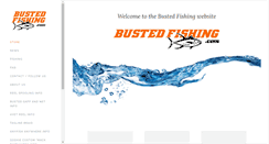 Desktop Screenshot of bustedfishing.com